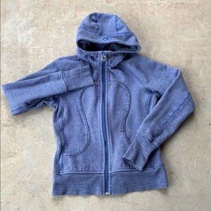 Lululemon Zip Up Hoodie Jacket Blue Size 8